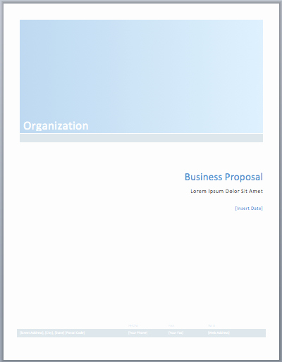 business proposal template