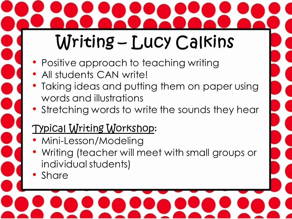 mini lesson template lucy calkins unique parents please find your childs mailbox ppt video of mini lesson template lucy calkins