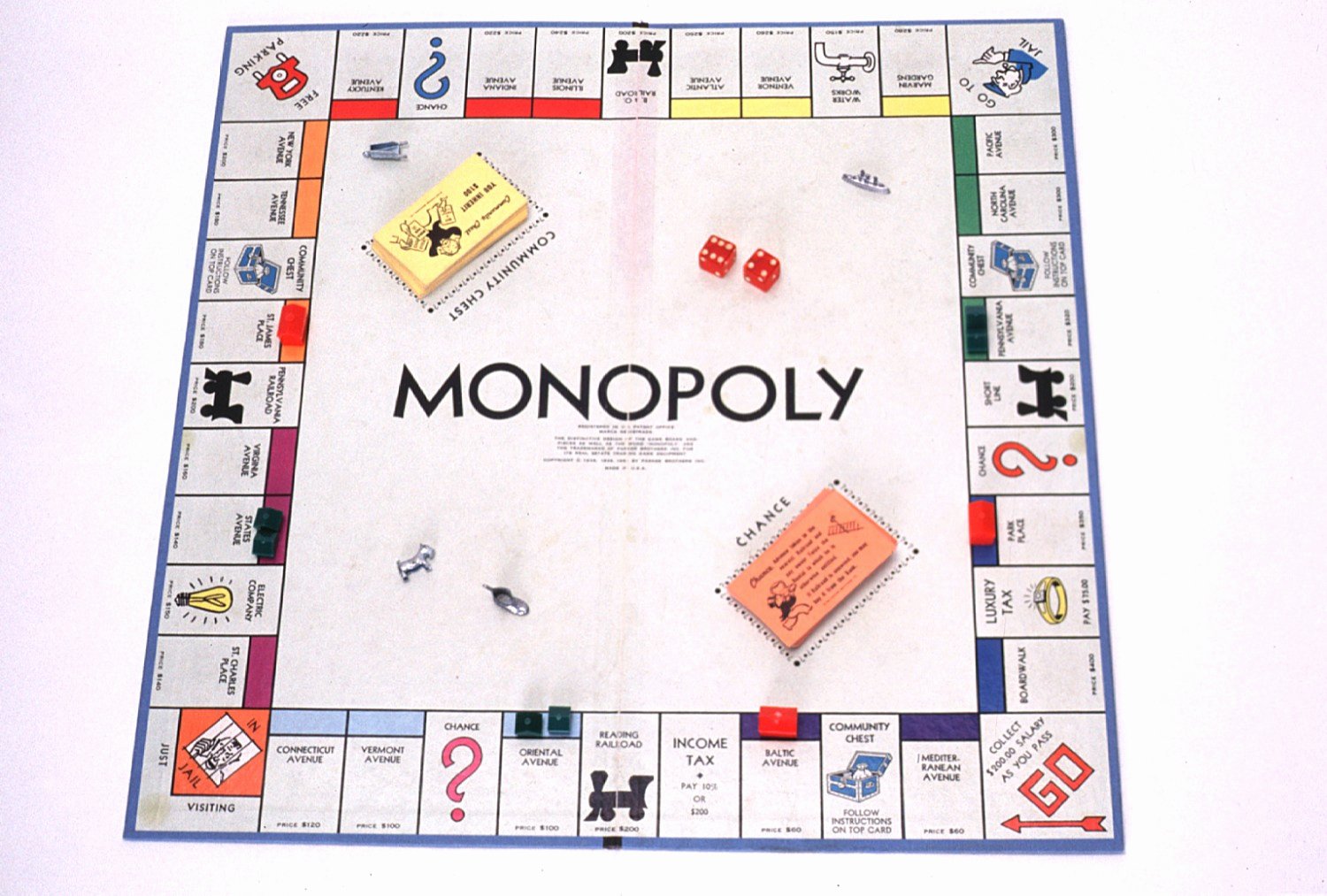 monopoly board template