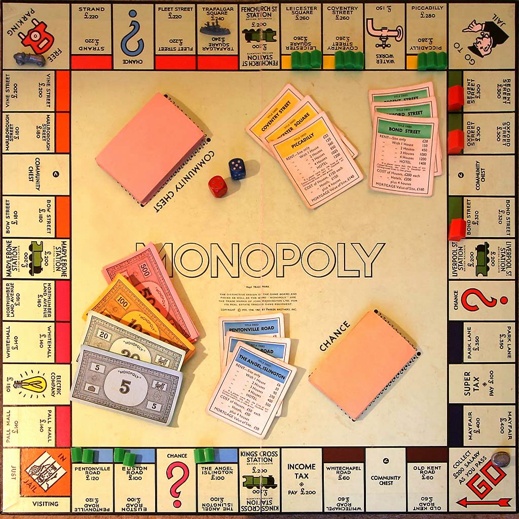 Monopoly Game Board Layout New Limbering Up for the Great London Monopoly Journey – Will