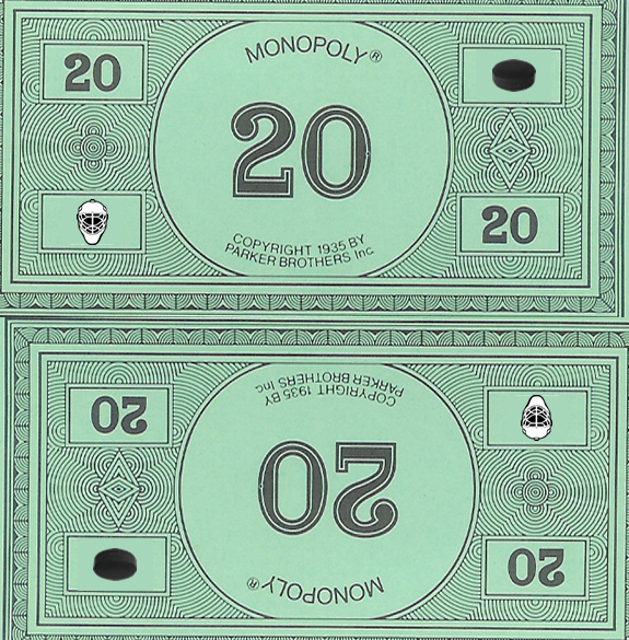 monopoly money