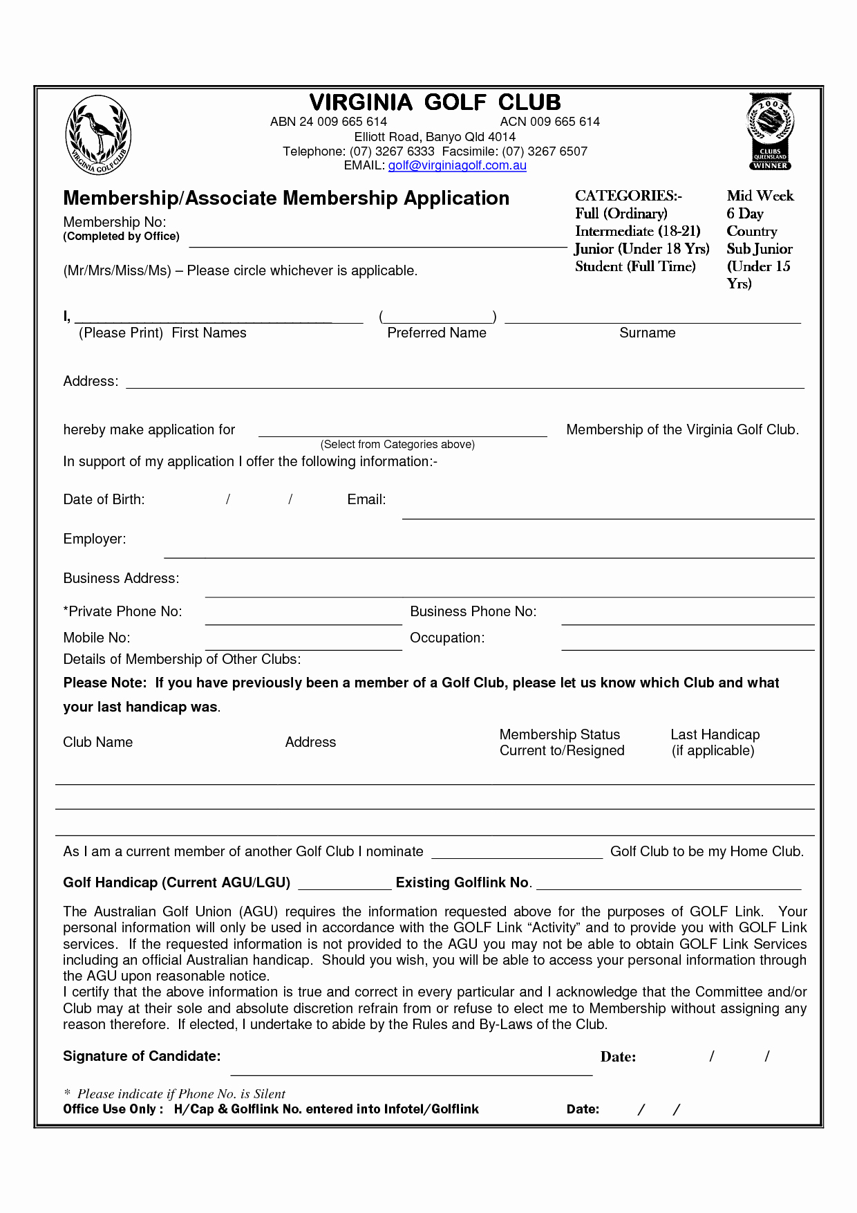 29 images of motorcycle club application form template 9208