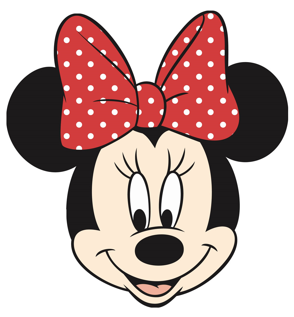 minnie mouse head cut out