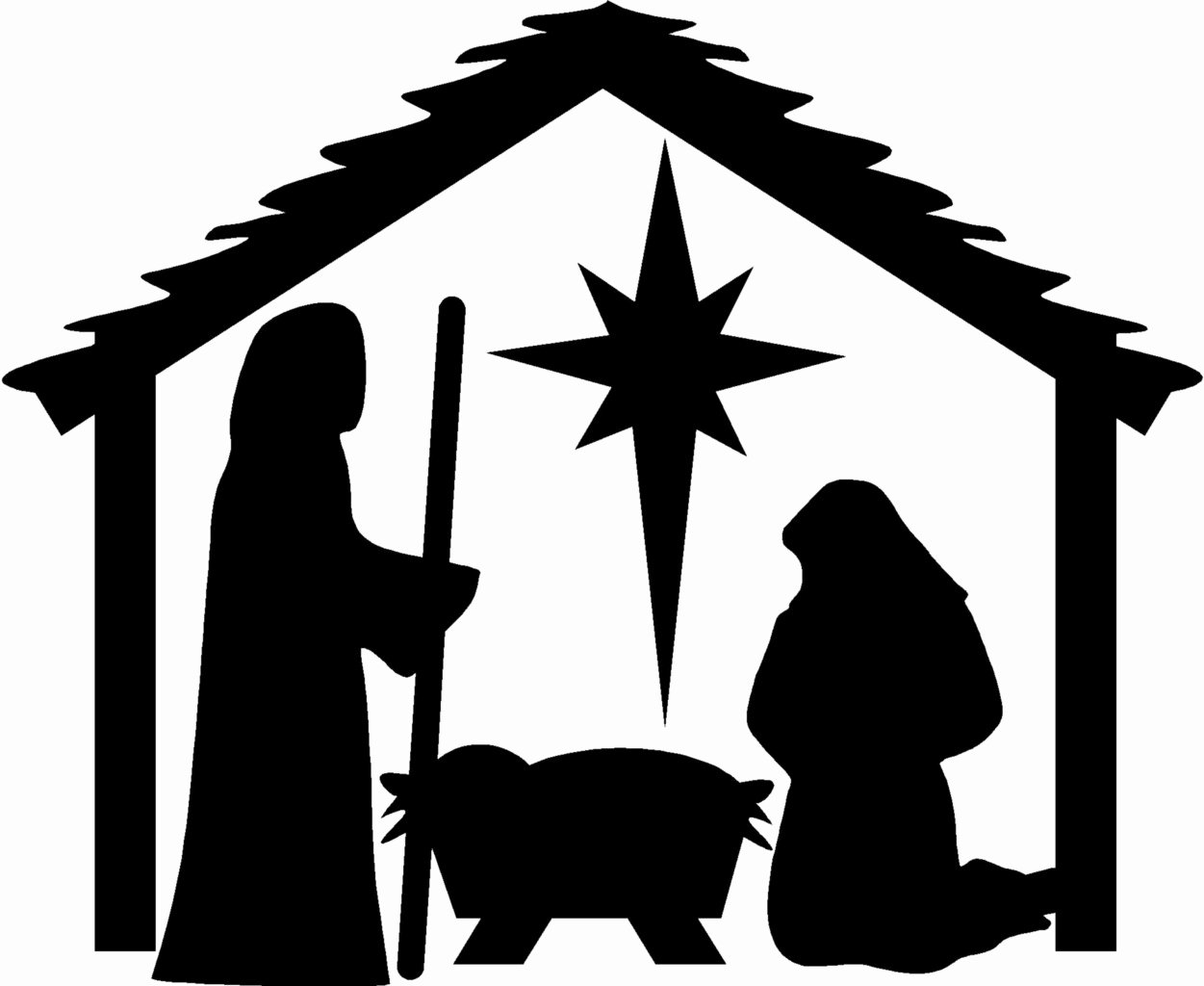 nativity scene silhouette printable awesome nativity christmas wall stickers vinyl decal decor art of nativity scene silhouette printable