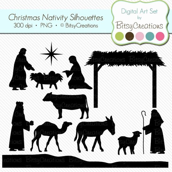 Nativity Silhouette Patterns Lovely Unavailable Listing On Etsy