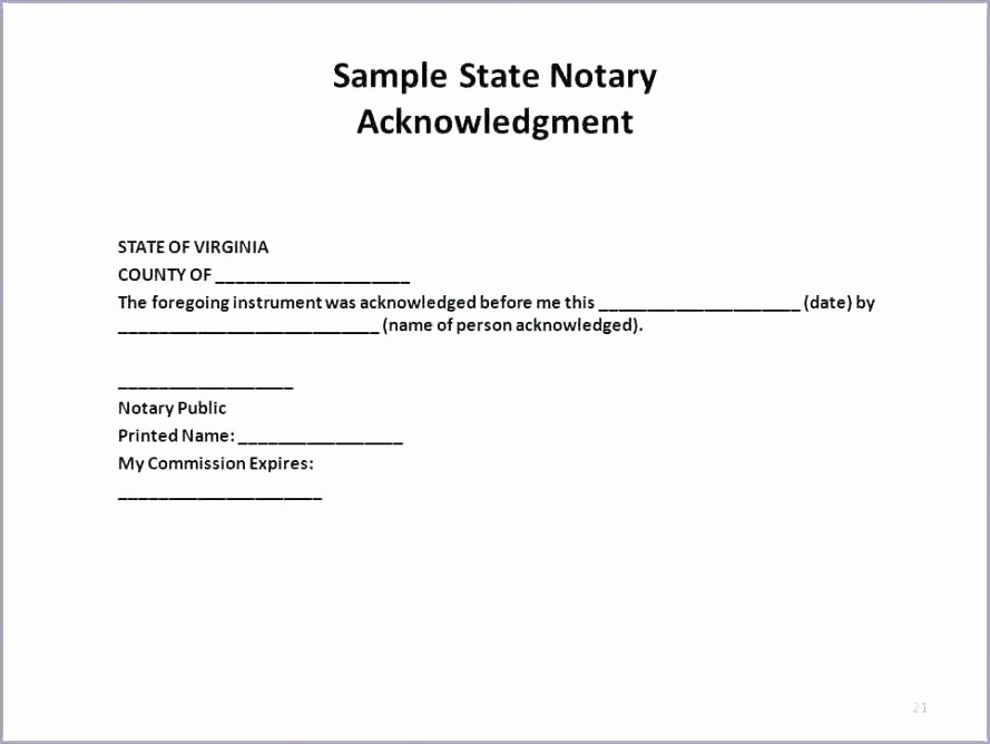 notary public signature template line sample of statement letter block fl
