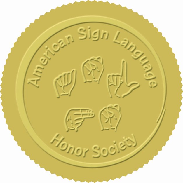 Official Seal Template Elegant asl Honor society Induction Ceremony
