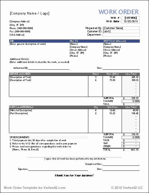 excel templates