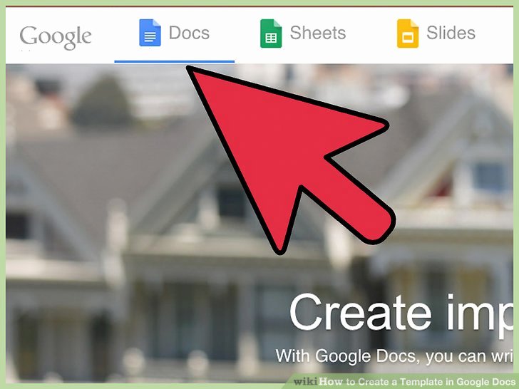 Create a Template in Google Docs