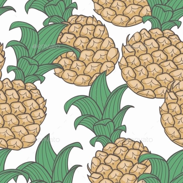 pineapple leaf pattern