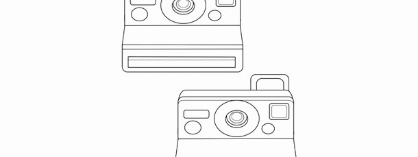 Polaroid Label Template Fresh Polaroid Camera Template – Medium