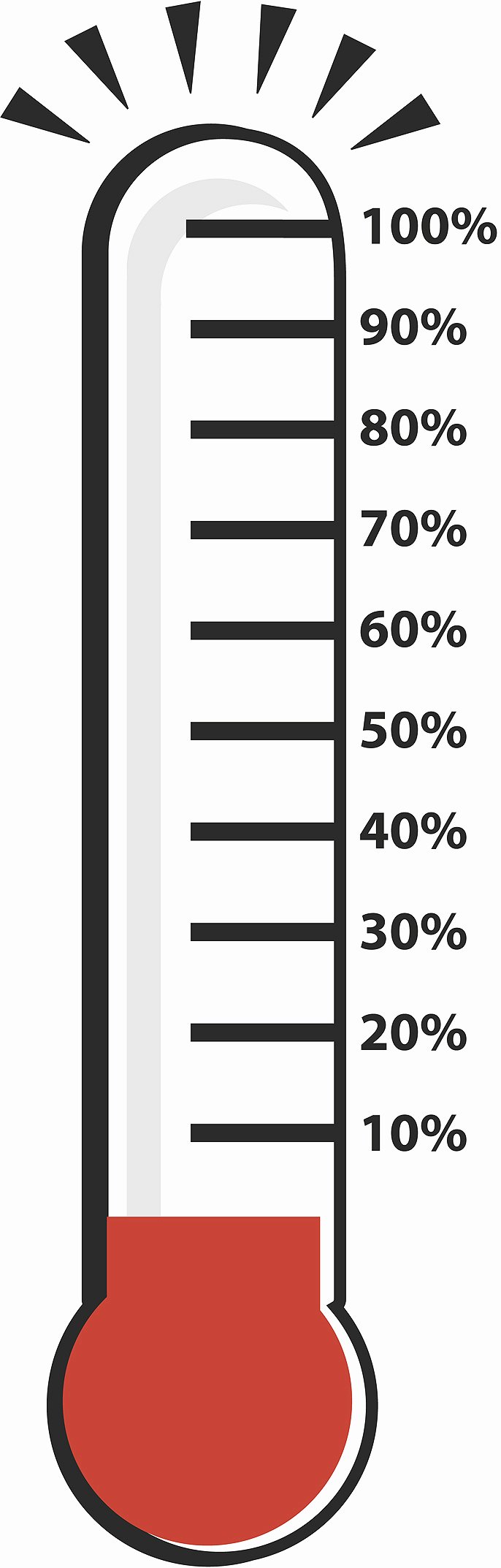 fundraising thermometer printable