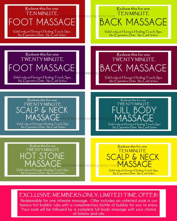 massage coupons for him or her instant