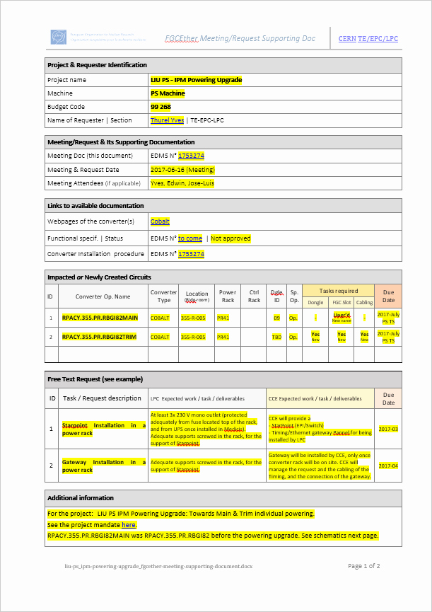 Project Request form Template New Templates