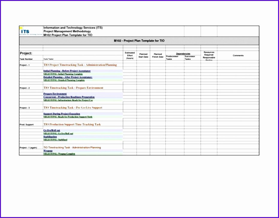 project requirements template excel i7479