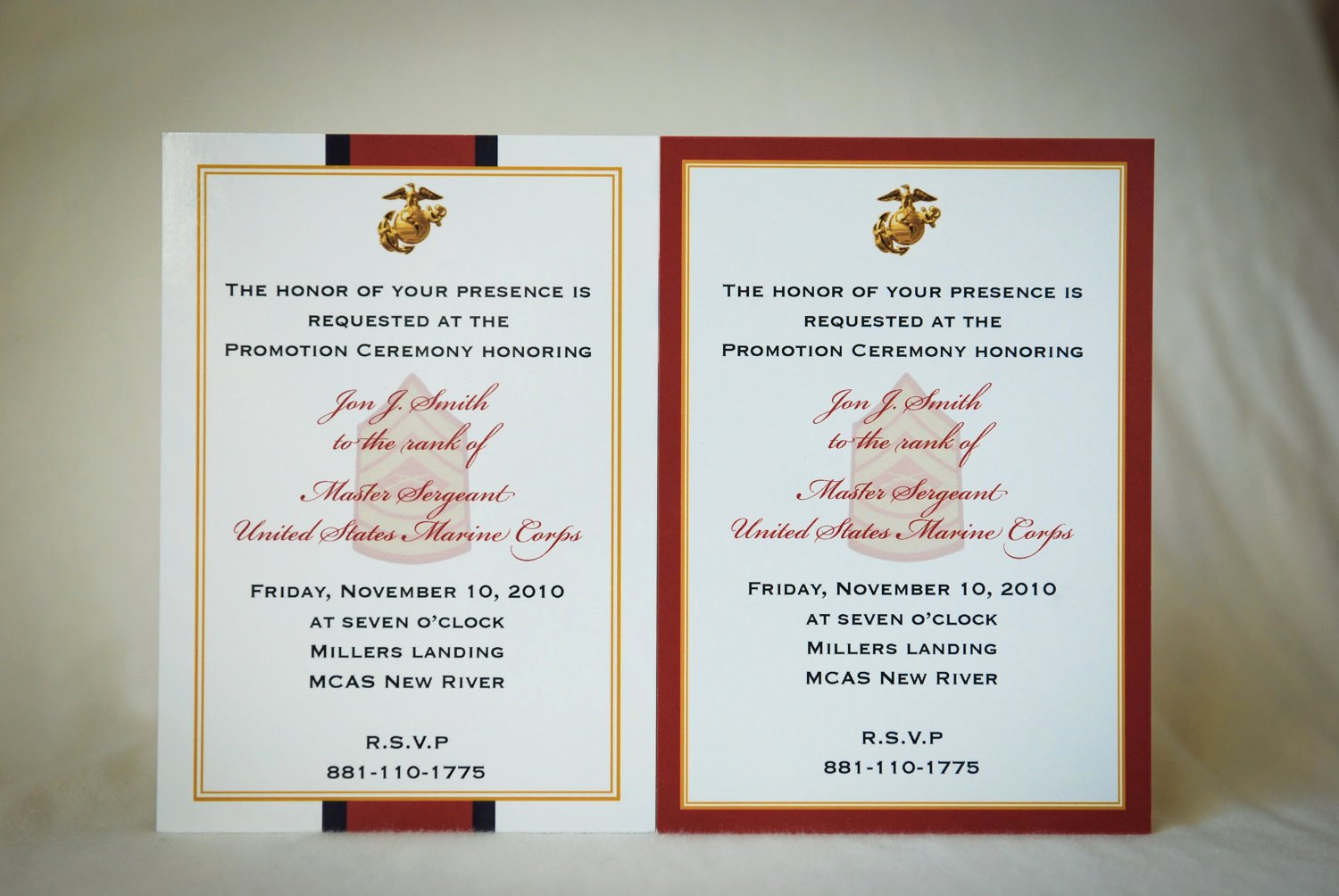 Promotion Announcement Templates Lovely Marine Enlisted Promotion Invitation Announcement