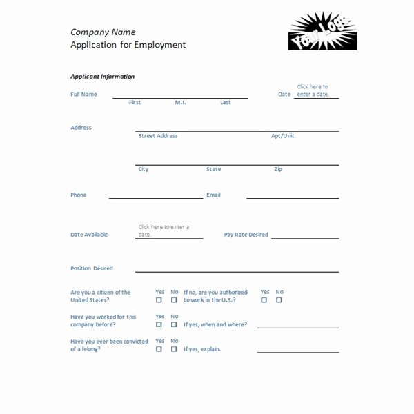 Retail Job Application Forms 2071