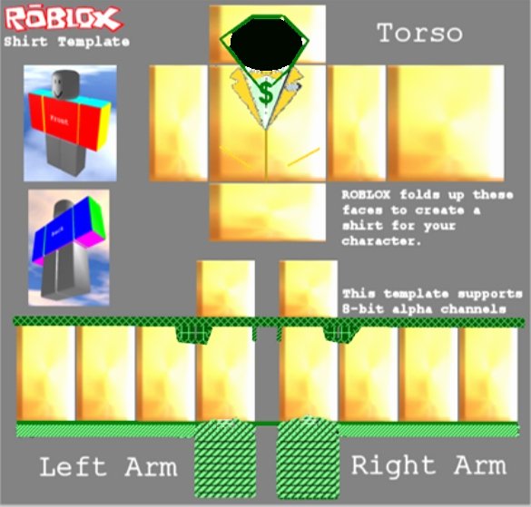 roblox clothes template