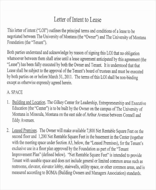 Sample Letter Of Intent to Lease Beautiful 14 Sample Lease Proposal Letters Pdf Pages