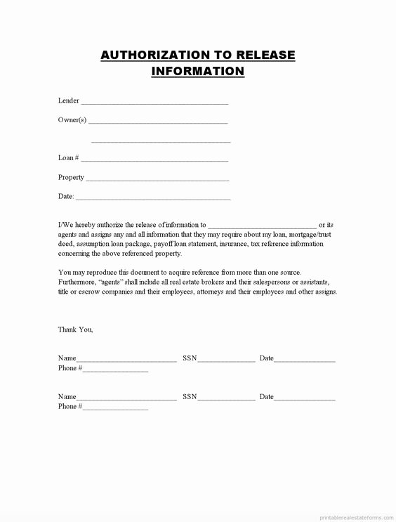 standard media release form template elegant printable authorization to release information template of standard media release form template