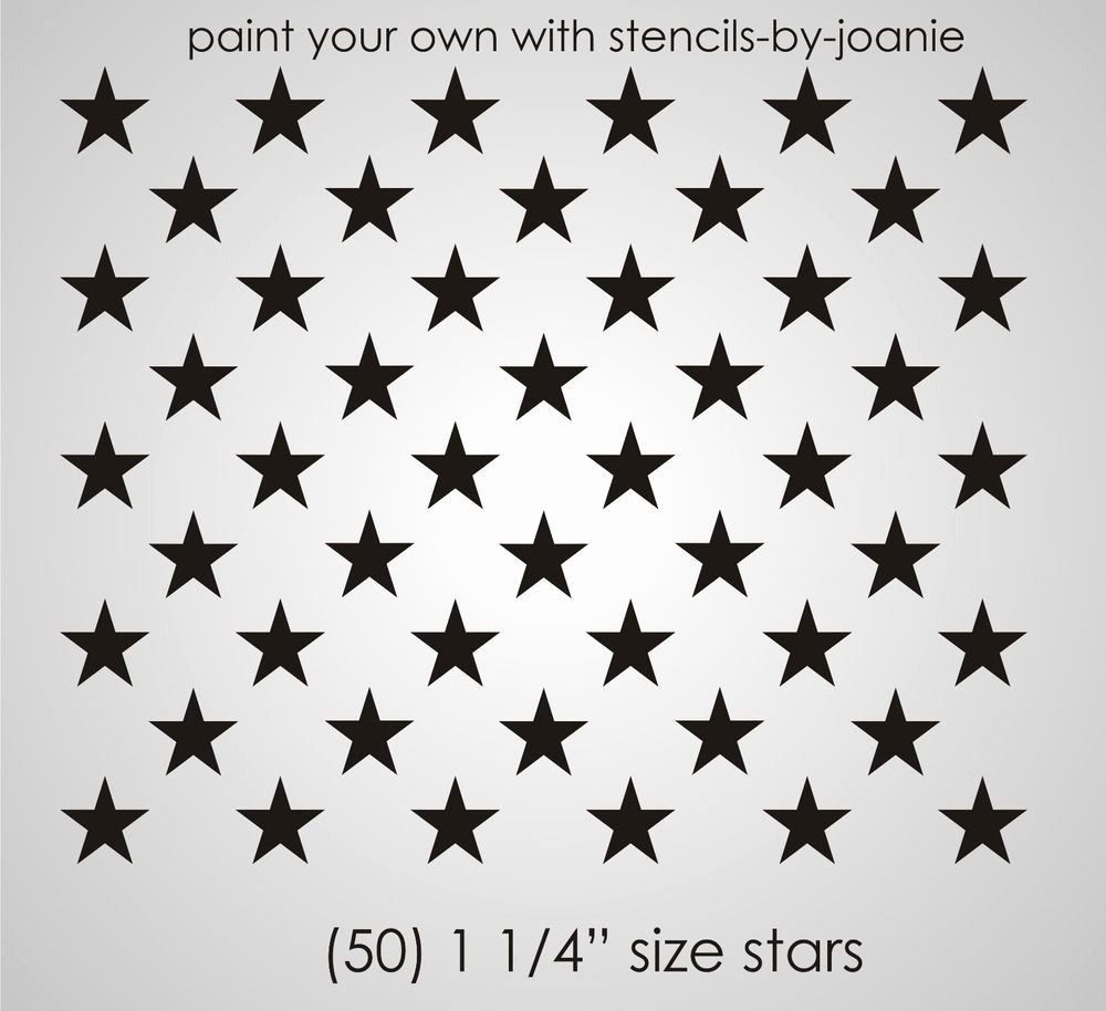 stars stencil printable elegant patriotic stencil 1 25 inch stars proud american flag of stars stencil printable