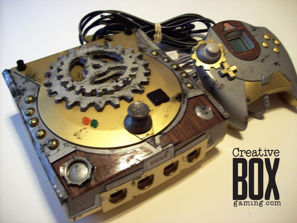 Steampunk Custom Sega Dreamcast