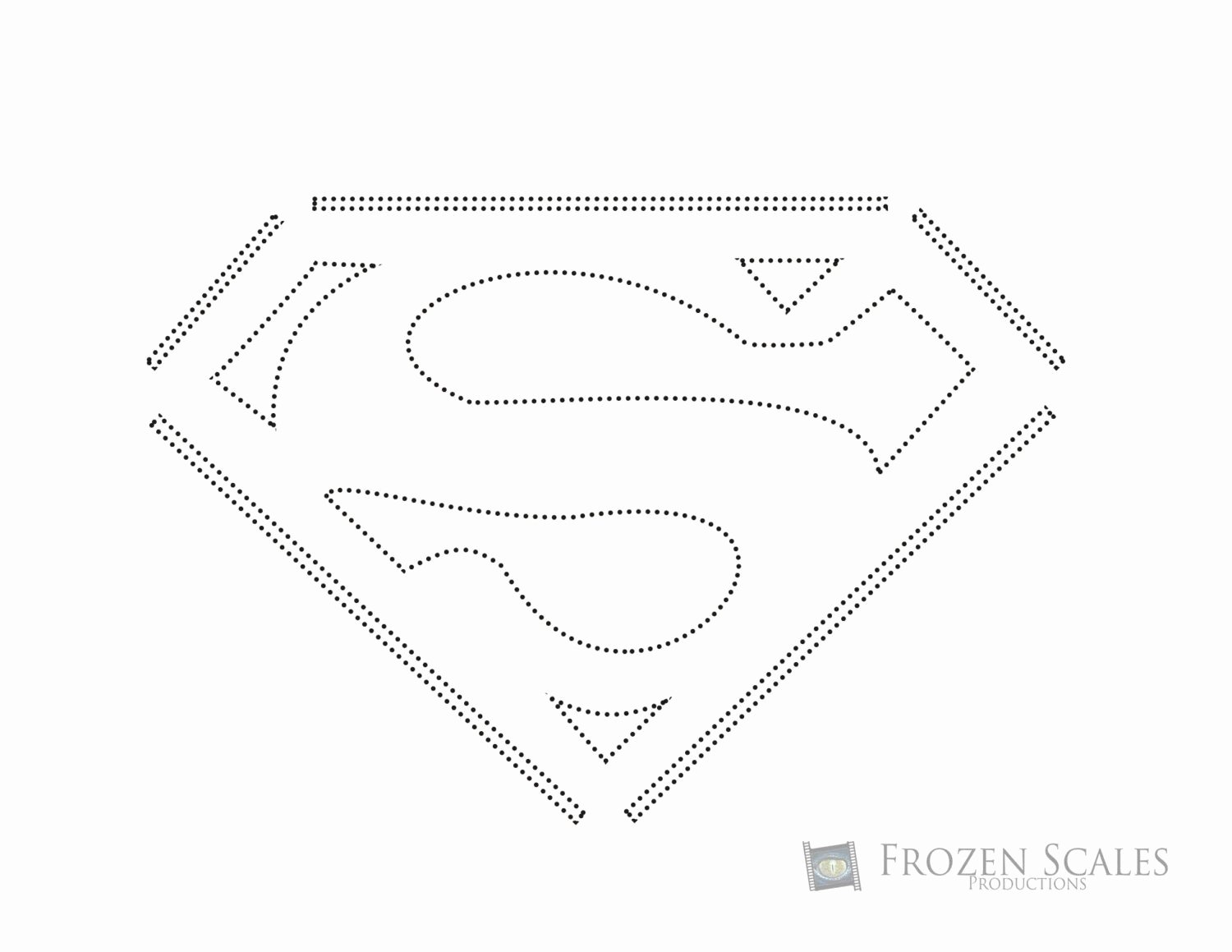 Superman Pumpkin Stencil Printable