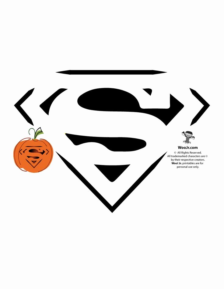 Superman Pumpkin Stencil Printable Lovely 25 Trending Superman Logo Ideas On Pinterest