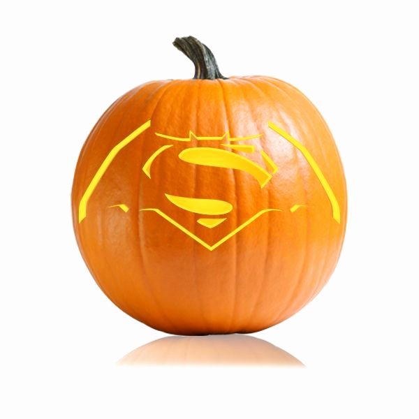 Superman Pumpkin Stencils