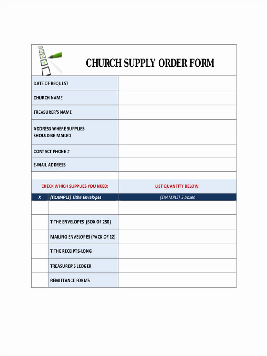 Supplies order form New 7 Supply Requisition forms Free Sample Example format
