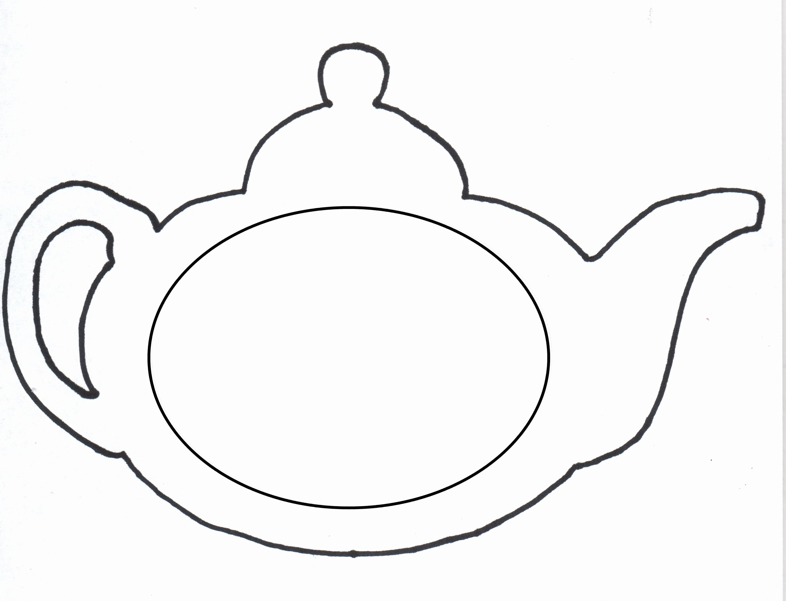 tea pot template