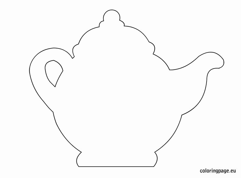 Teapot Templates Free Printable New 39 Awesome Teapot Template Free Images