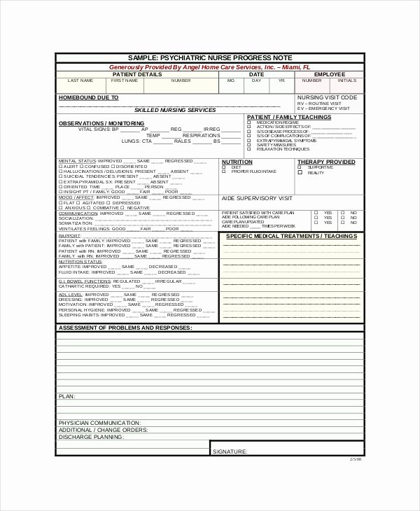 psychotherapy progress note template pdf