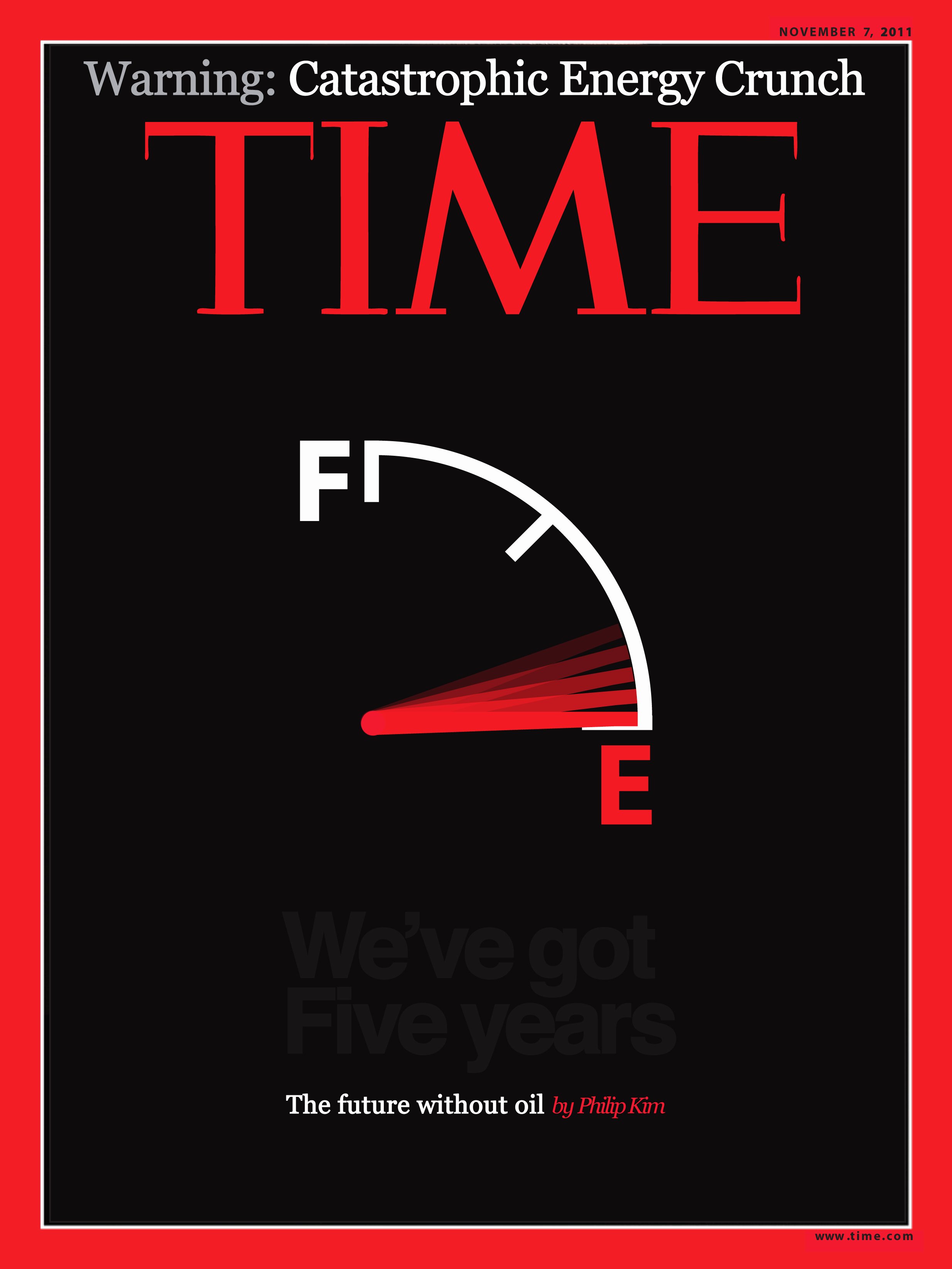 Time Magazine Blank