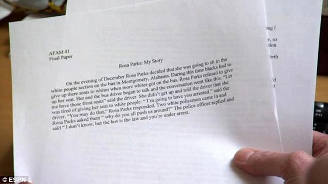 Unc Rosa Parks Final Paper