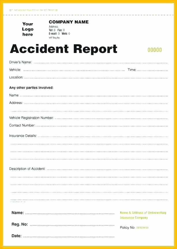 work accident report form template employee incident free workplace