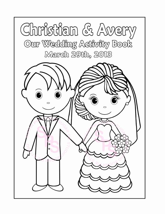 wedding coloring book templates luxury printable personalized wedding coloring activity book of wedding coloring book templates