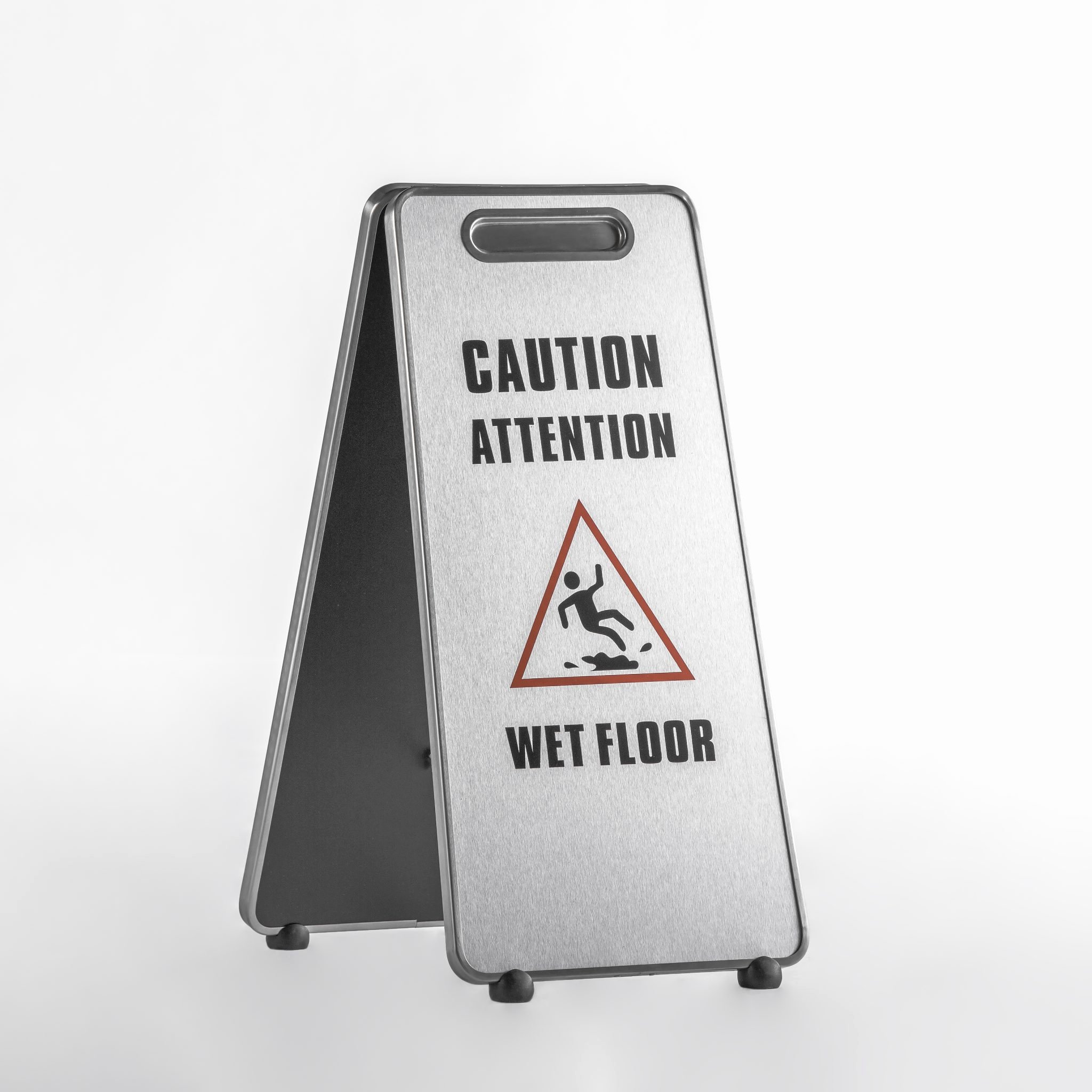 aluminum caution wet floor sign caf 508