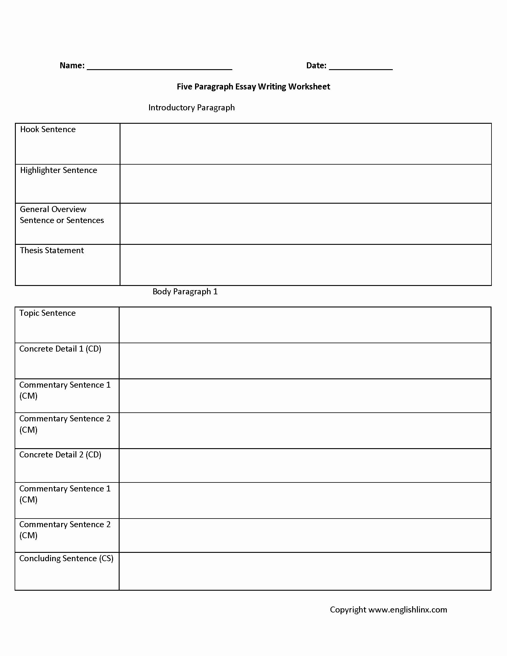 Writing Process Worksheet Pdf | Peterainsworth