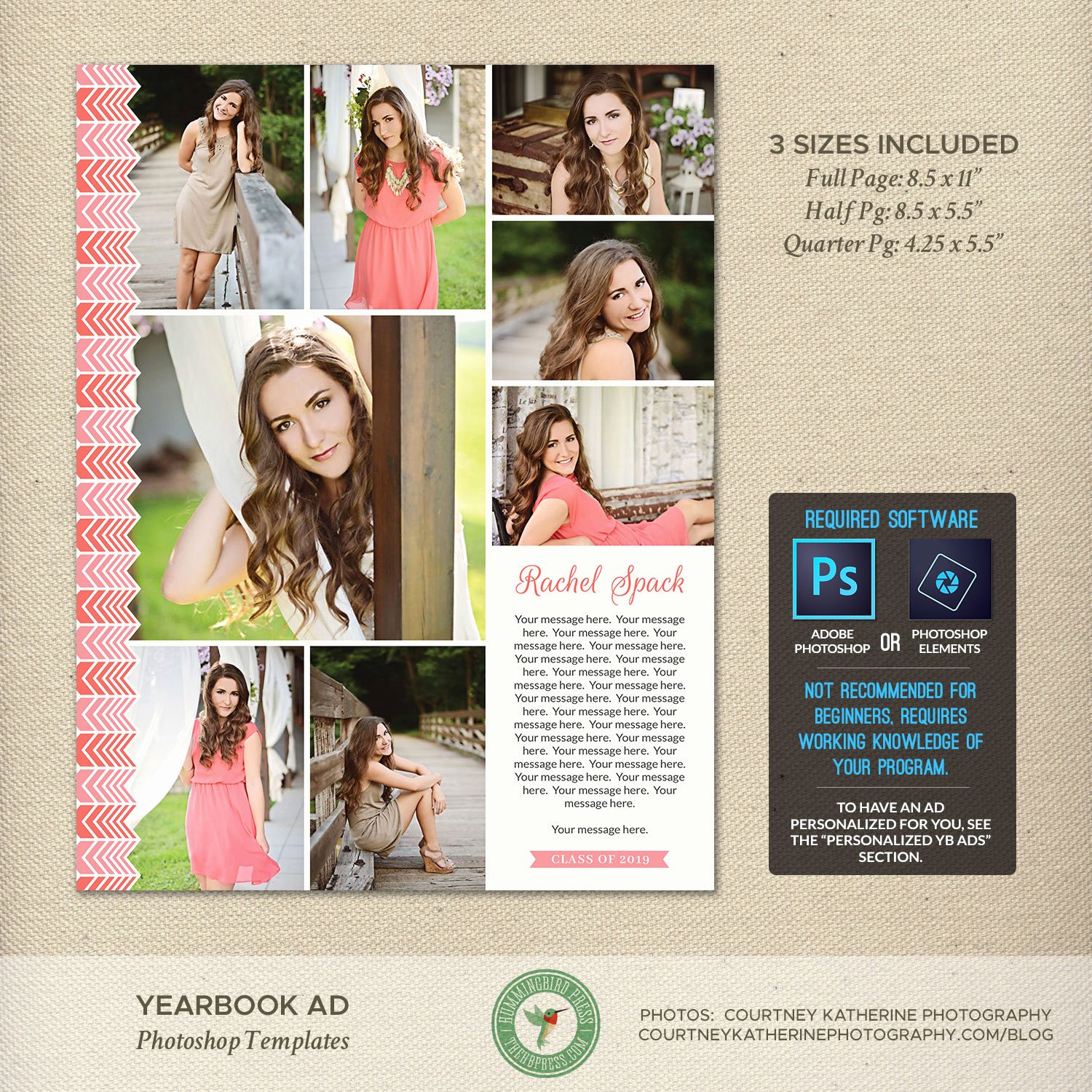  Yearbook Ad Templates Free Download Peterainsworth